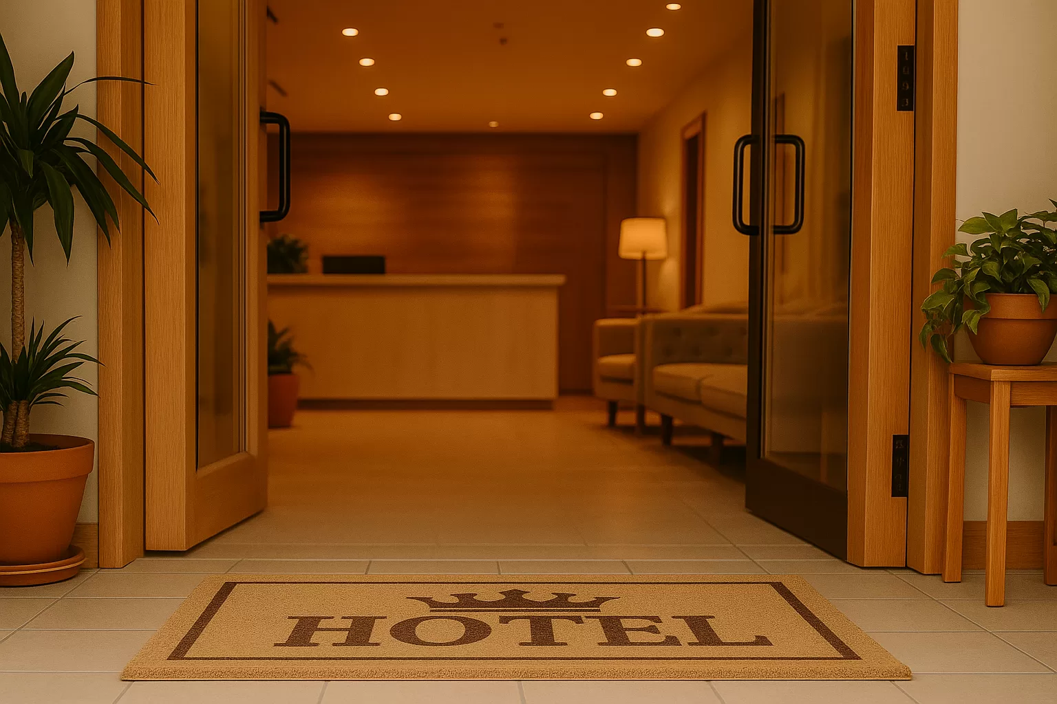 Capacho para hotel: impacto visual e conforto desde o primeiro passo