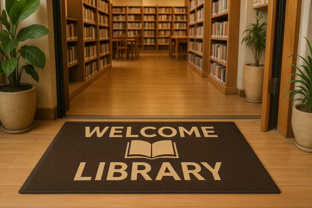 Capacho para biblioteca: o detalhe que transforma o ambiente