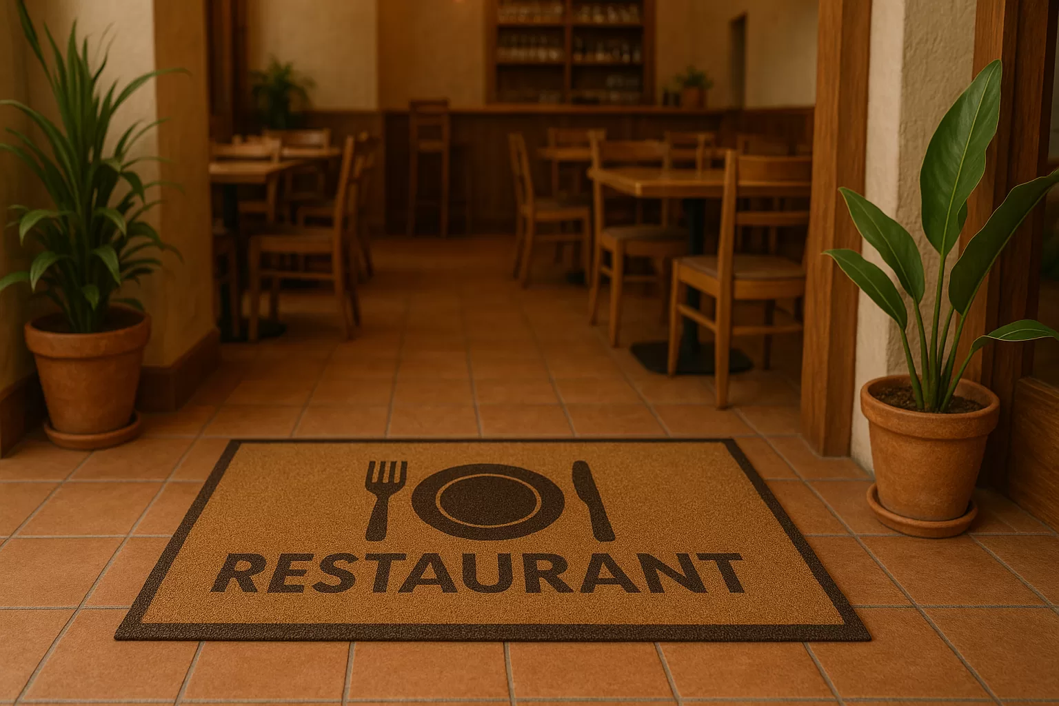 Capacho para restaurante: conforto, limpeza e primeira impressão impecável