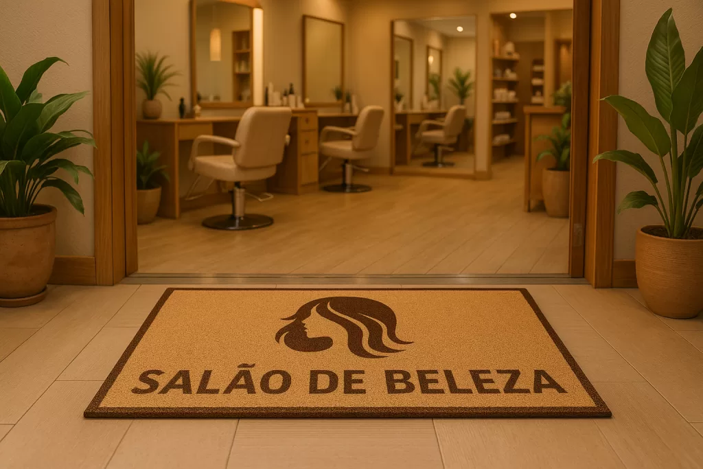 A importância do capacho na recepção do seu salão de beleza