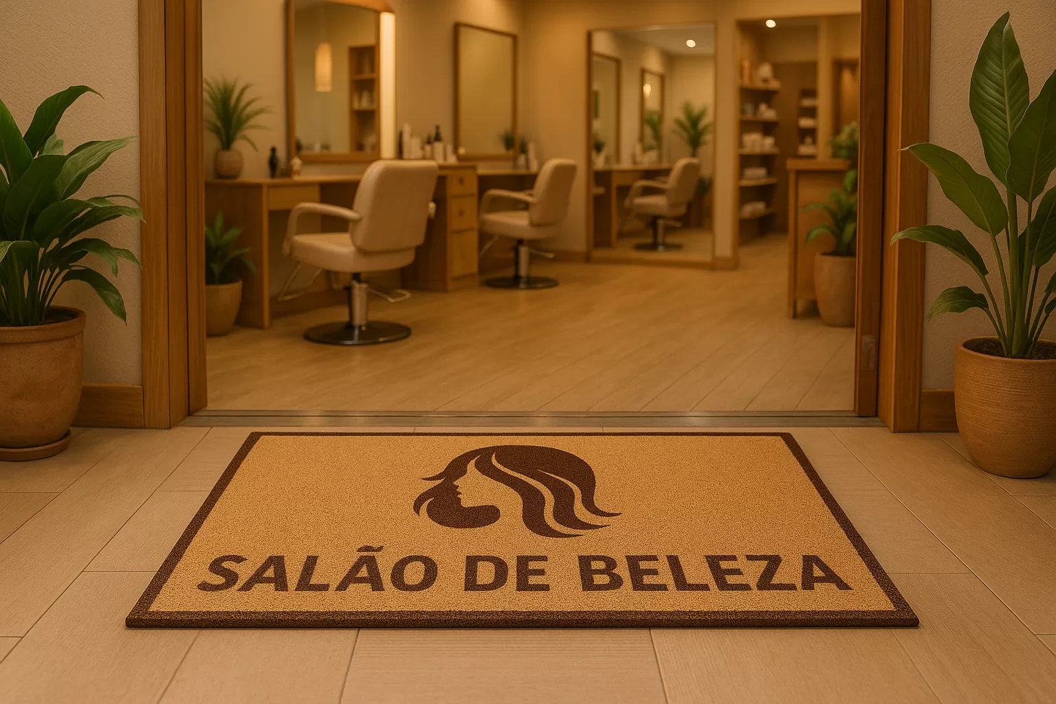 A importância do capacho na recepção do seu salão de beleza