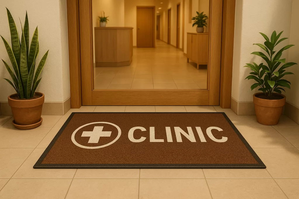 Capacho em clínicas: mais higiene e acolhimento para os pacientes
