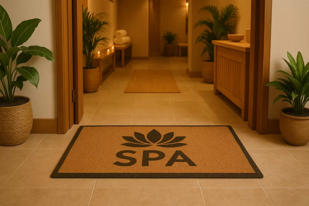 Capacho para spa: conforto e acolhimento logo na entrada