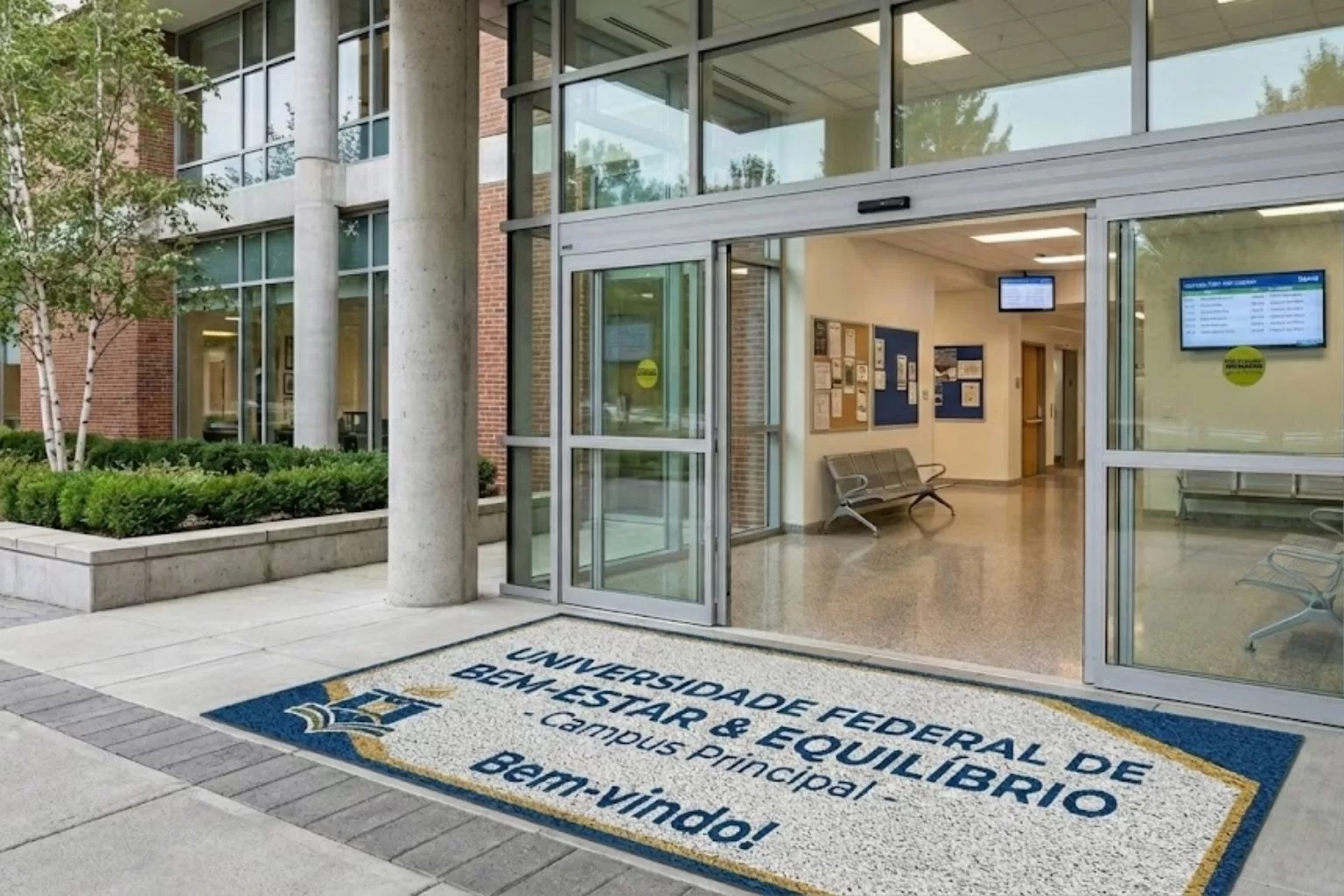 Como o capacho para universidade contribui para um ambiente mais seguro - Studio dos Tapetes
