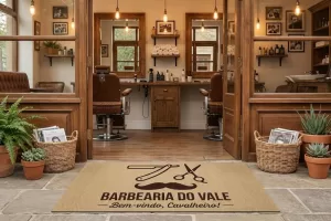 Vantagens de usar um capacho para barbearia em áreas de alto tráfego - Studio dos Tapetes